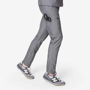 Figs Yola skinny scrub pants graphite large